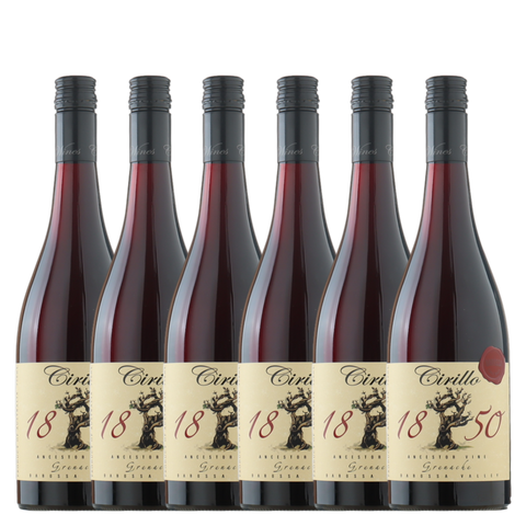 Cirillo Estate 1850 Ancestor Vine Grenache 2019 - 6 Pack