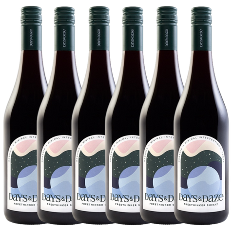 Days & Daze Freethinker Shiraz Organic 2022 - 6 Pack