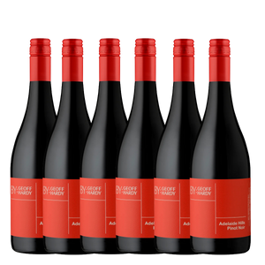 Hand Crafted by Geoff Hardy Red Label Pinot Noir 2023 - 6 Pack