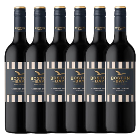 Boston Bay Blend Cabernet Shiraz 2022 - 6 Pack