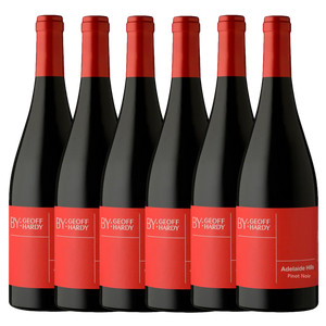 Handcrafted By Geoff Hardy Red Label Pinot Noir 2022 - 6 Pack