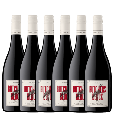 Turkey Flat Butchers Block Shiraz 2022 - 6 Pack