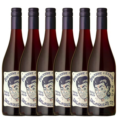 Delinquente ‘Roxanne the Razor’ Negroamaro/Nero d’Avola 2025 - 6 Pack