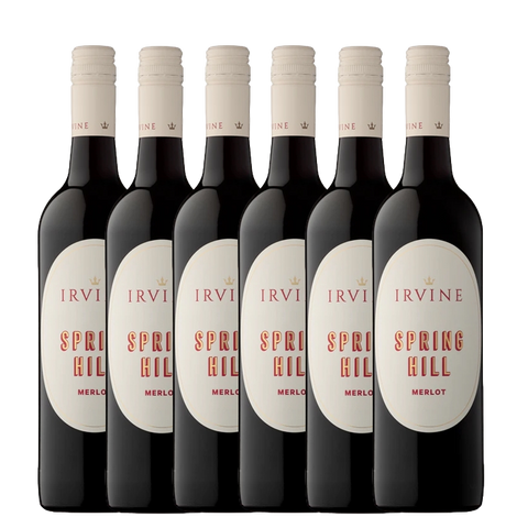 Irvine Spring Hill Merlot 2020 - 6 Pack