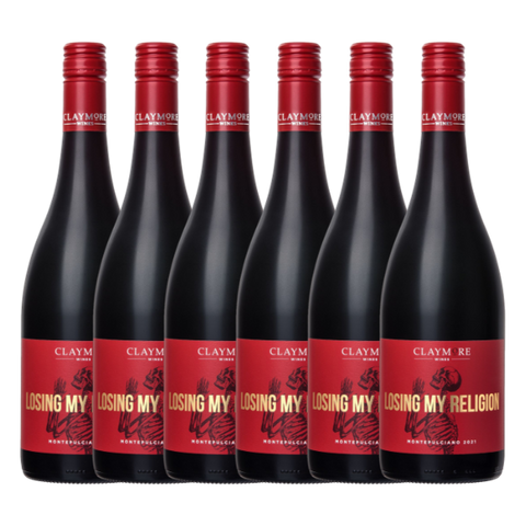 Claymore Artisanal Losing My Religion Montepulciano 2021 6 Pack