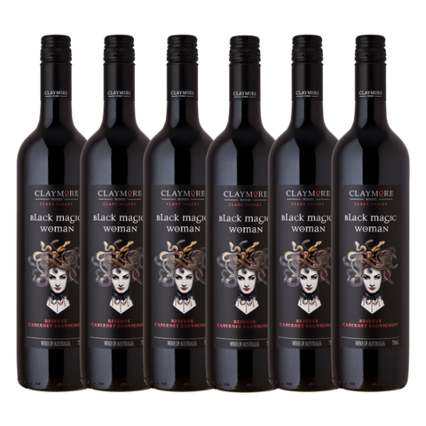 Claymore Black Magic Woman Reserve Cabernet Sauvignon 2018 6 Pack