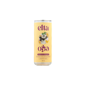 Elta Ego Passionfruit Margarita Non-Alcoholic Cocktail 250ml Can 4 Pack