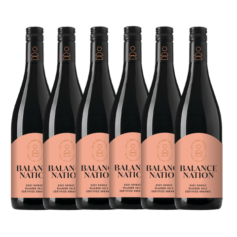 Balance Nation Organic Shiraz 2021 - 6 Pack