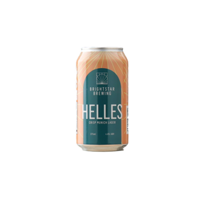 Brightstar Brewing Helles Lager 375ml Can 4 Pack