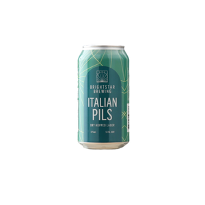 Brightstar Brewing Italian Pilsener 375ml Can 4 Pack