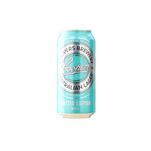 Coopers Australian Lager 440ml Can 4 Pack