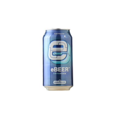 eBeer Electro Enhanced Lager 375ml Can 4 Pack