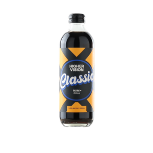 Higher Vision x Halls Rum + Cola 330ml Bottle 4 Pack