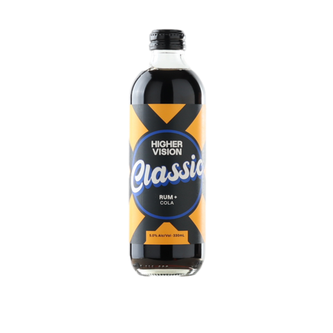 Higher Vision x Halls Rum + Cola 330ml Bottle 4 Pack