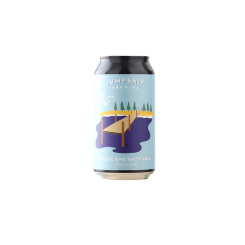 Jump Ship Brewing Loose End Hazy Pale 375ml Can 4 Pack
