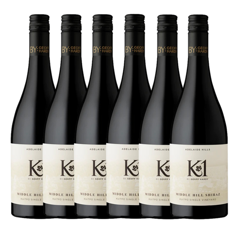 K1 By Geoff Hardy Middle Hill Shiraz 2021 - 6 Pack