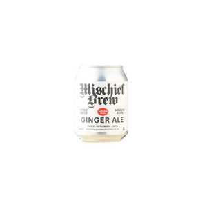 Mischief Brew Dry Ginger Ale Can 250ml Can 4 Pack