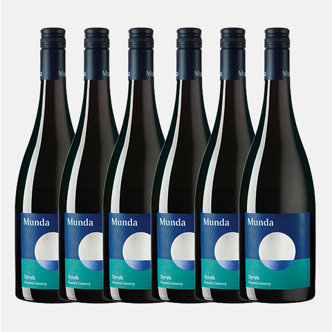 Munda Kaurna Country Blewitt Springs Syrah 2021 6 Pack