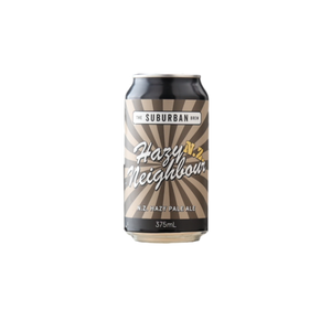 Suburban Brew Hazy Neighbour NZ Hazy Pale 375ml Can 4 Pack