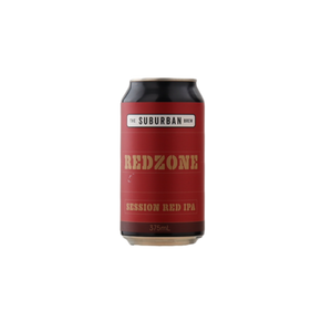 Suburban Brew Redzone Session Red IPA 375ml Can 4 Pack
