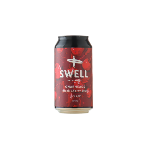 Swell Gnarheads Black Cherry Sour 375ml Can 4 Pack