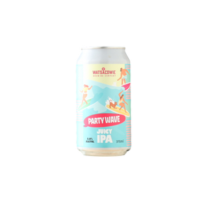 Watsacowie Party Wave Juicy IPA 375ml Can 6 Pack