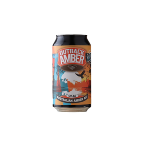 Woolshed Outback Amber Ale 375ml Can 6 Pack