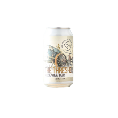 Woolshed Aussie Wheat Beer 375ml Can 6 Pack
