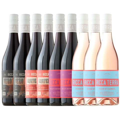 Ricca Terra Riverland Delights 6 Pack + 3 Free Rosé