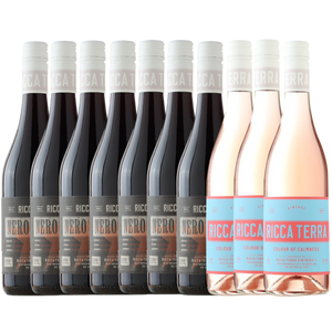 Ricca Terra Nero d'Avola 2025 6 Pack + 3 Free Rosé