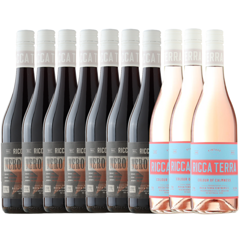 Ricca Terra Nero d'Avola 2025 6 Pack + 3 Free Rosé