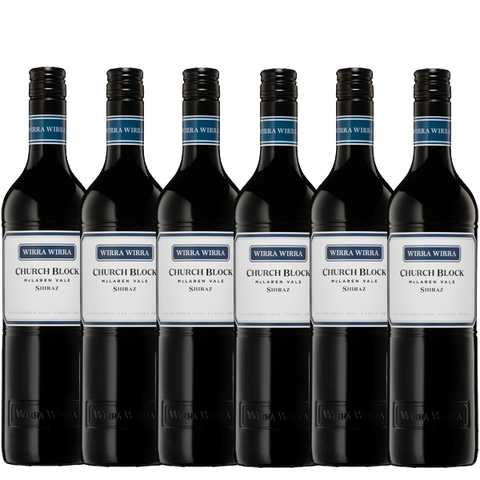 Wirra Wirra Church Block Shiraz 2024 - 6 Pack