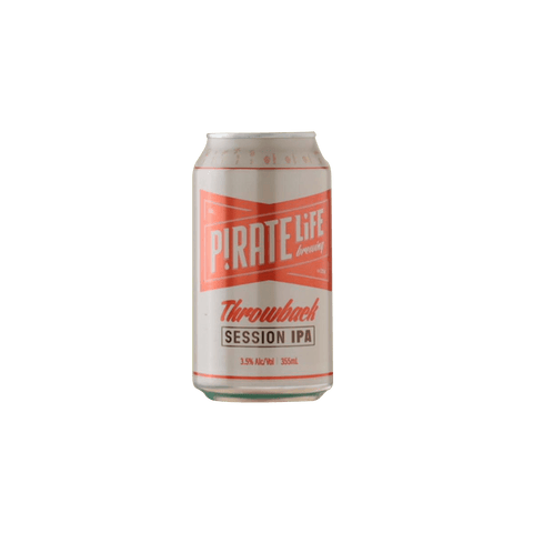 Pirate Life Throwback IPA 355ml Can 4 Pack