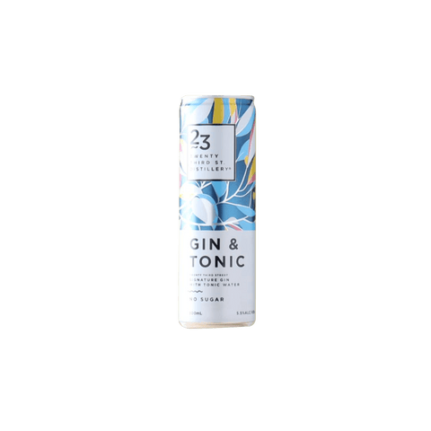 23rd Street Gin and Tonic 300ml Can 4 Pack