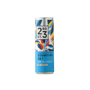 23rd Street Non-Alc G&T 300ml Can 4 Pack