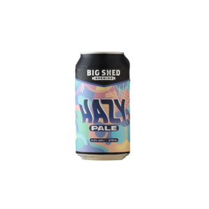 Big Shed Hazy Pale 375ml Can 4 Pack