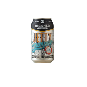 Big Shed Jetty Jumper Mid Strength Pale Ale 375ml Can 4 Pack