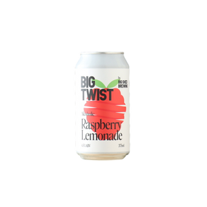 Big Shed Big Twist Raspberry Lemonade 375ml Can 4 Pack