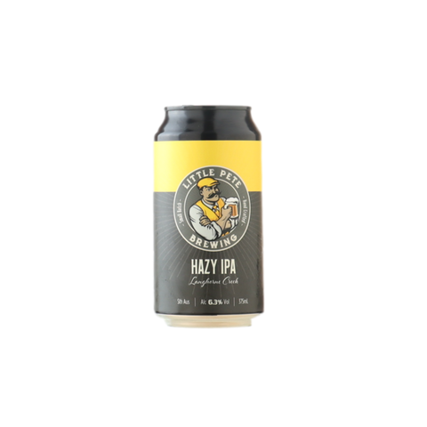 Little Pete Brewing Hazy IPA 375ml Can 4 Pack