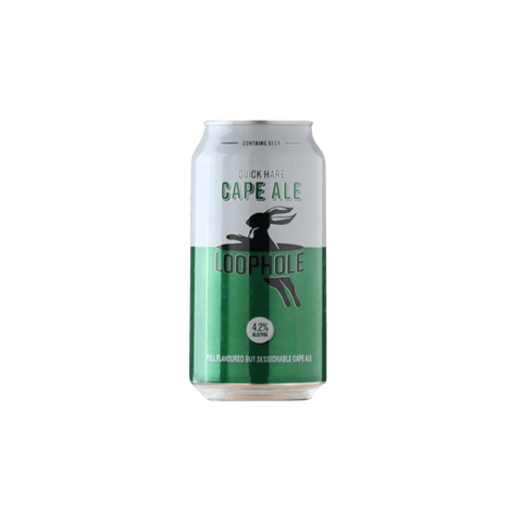 Loophole Quick Hare Cape Ale 375ml Can 4 Pack