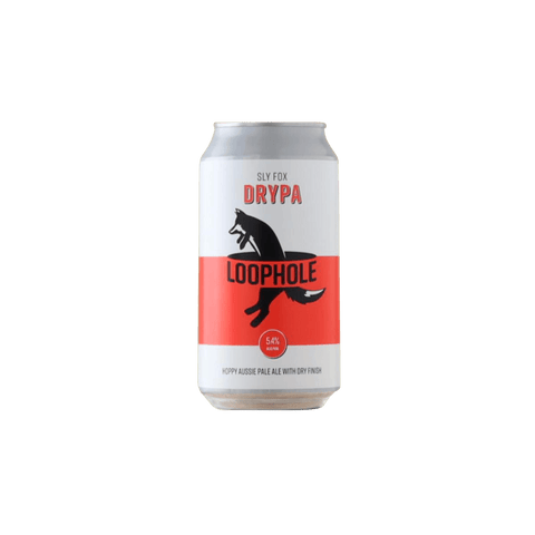 Loophole Sly Fox DRYPA (Dry Pale Ale) 375ml Can 4 Pack
