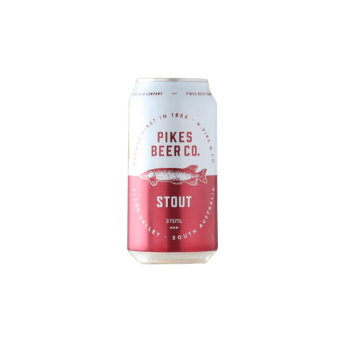 Pikes Stout 375ml Can 6 Pack