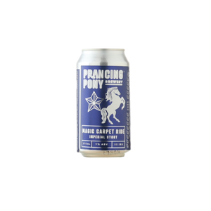 Prancing Pony Magic Carpet Midnight Ride Stout 375ml Can 4 Pack