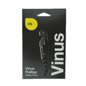 Vinus Pulltaps Corkscrew Black - Regions Cellars