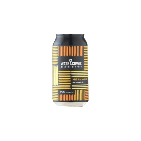 Watsacowie Mid Harvest Aussie Mid Strength 375ml Can 6 Pack