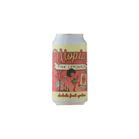 Woolshed Utopia Pink Hard Lemonade 375ml Can 6 Pack