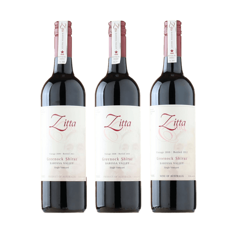 Zitta Wines Greenock Shiraz Vertical Tasting Gift Pack