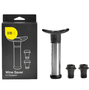 Vinus Stainless Steel Wine Saver Set